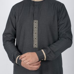 Deen Gray Thobe Jubba Thawb Qamis for Men
