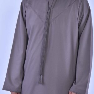 Emirati Kandura - Pastel Brown