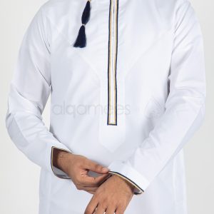 Partition White Omani Kandora